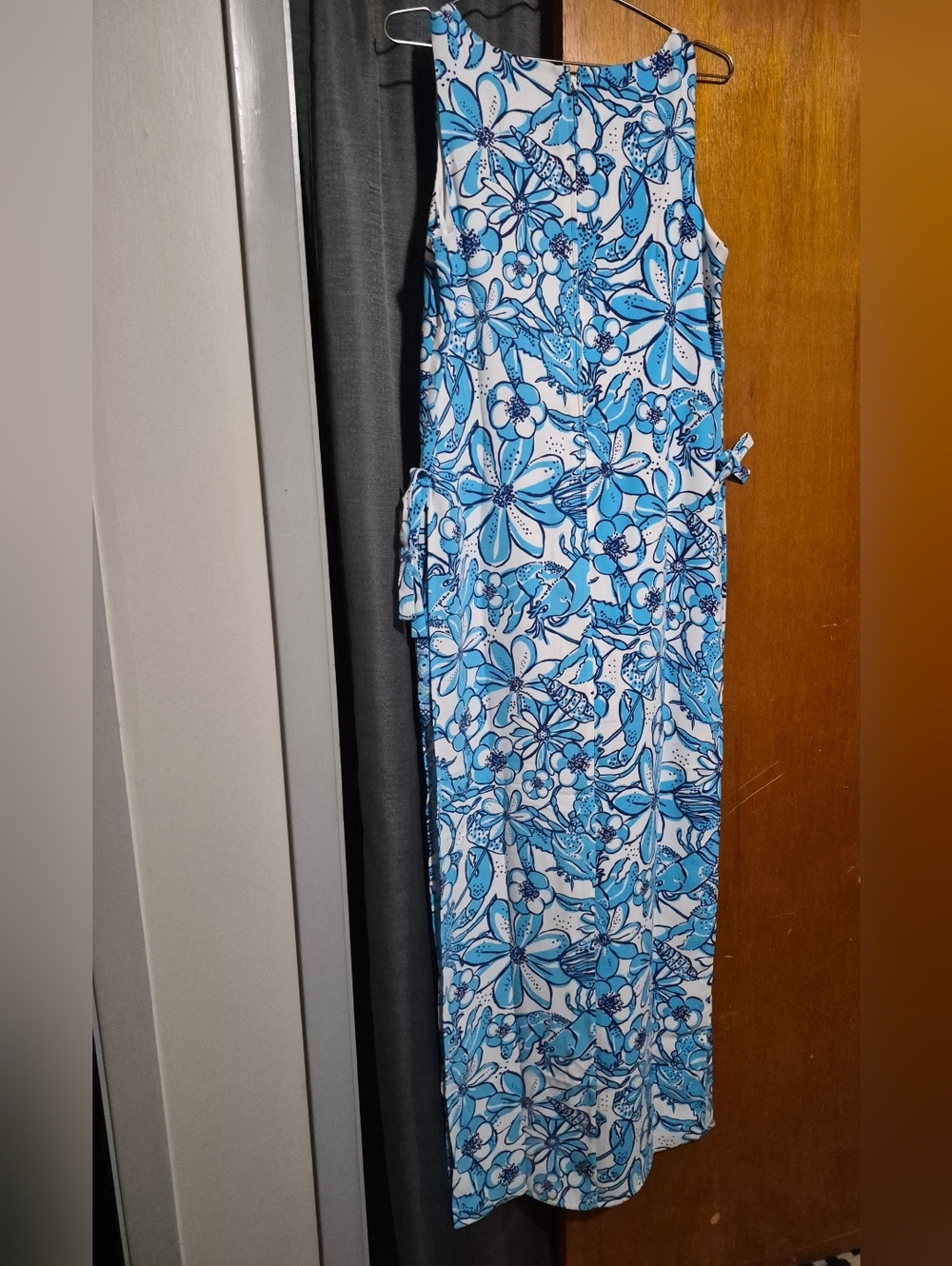 Lilly Pulitzer Donna Maxi Romper Sz. 8 - Picture 7 of 10